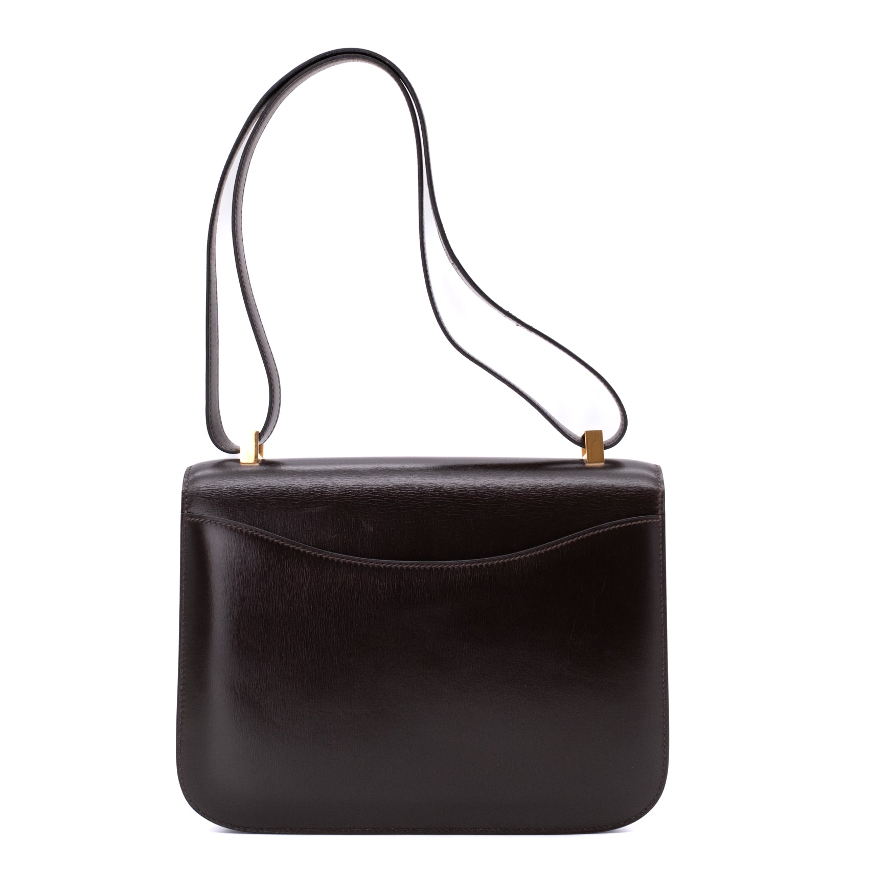 Hermès Constance 23 Chocolate Braun Boxcalf Leder GHW