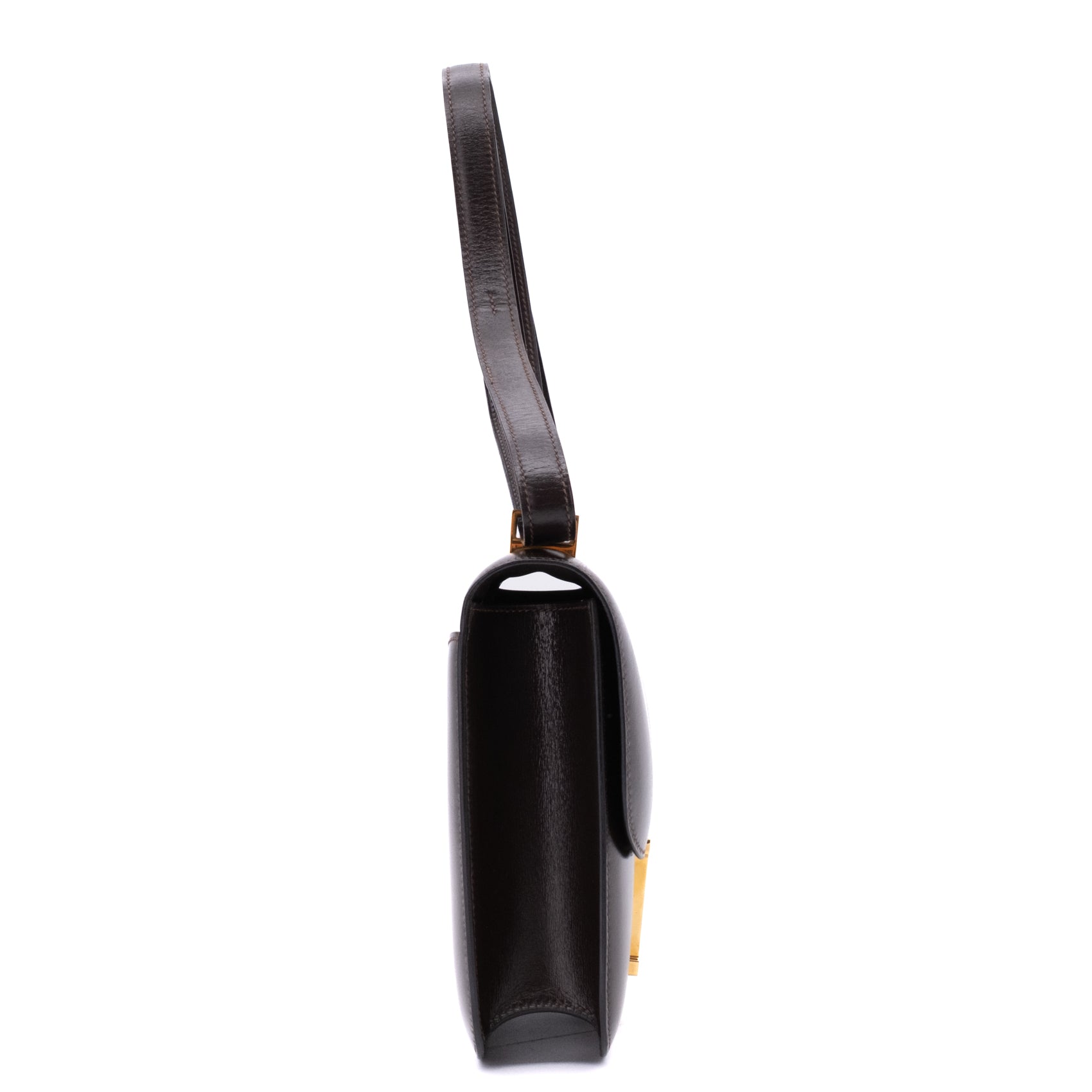 Hermès Constance 23 Chocolate Braun Boxcalf Leder GHW