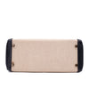 Hermès Kelly 28 Etoile Canvas Boxcalf Beige Dunkelblau Retourne GHW