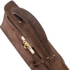 Hermès Kelly 28 Sellier Wildleder Veau Doblis Noisette Dunkelbraun GHW
