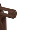 Hermès Kelly 28 Sellier Wildleder Veau Doblis Noisette Dunkelbraun GHW