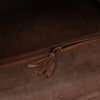 Hermès Kelly 28 Sellier Wildleder Veau Doblis Noisette Dunkelbraun GHW