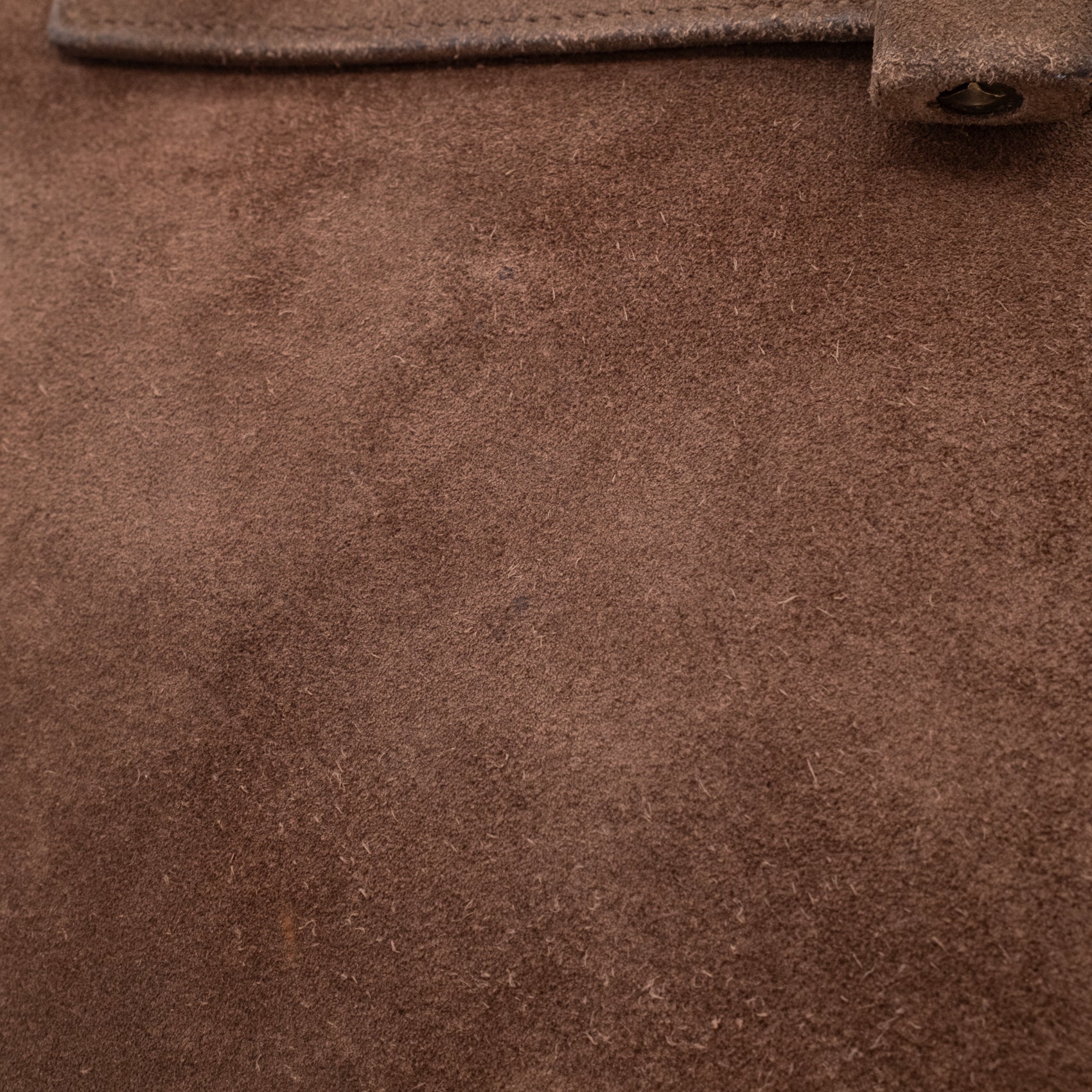 Hermès Kelly 28 Sellier Wildleder Veau Doblis Noisette Dunkelbraun GHW