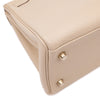 Hermès Kelly 28 Retourne Parchemin Taurillon Clemence GHW