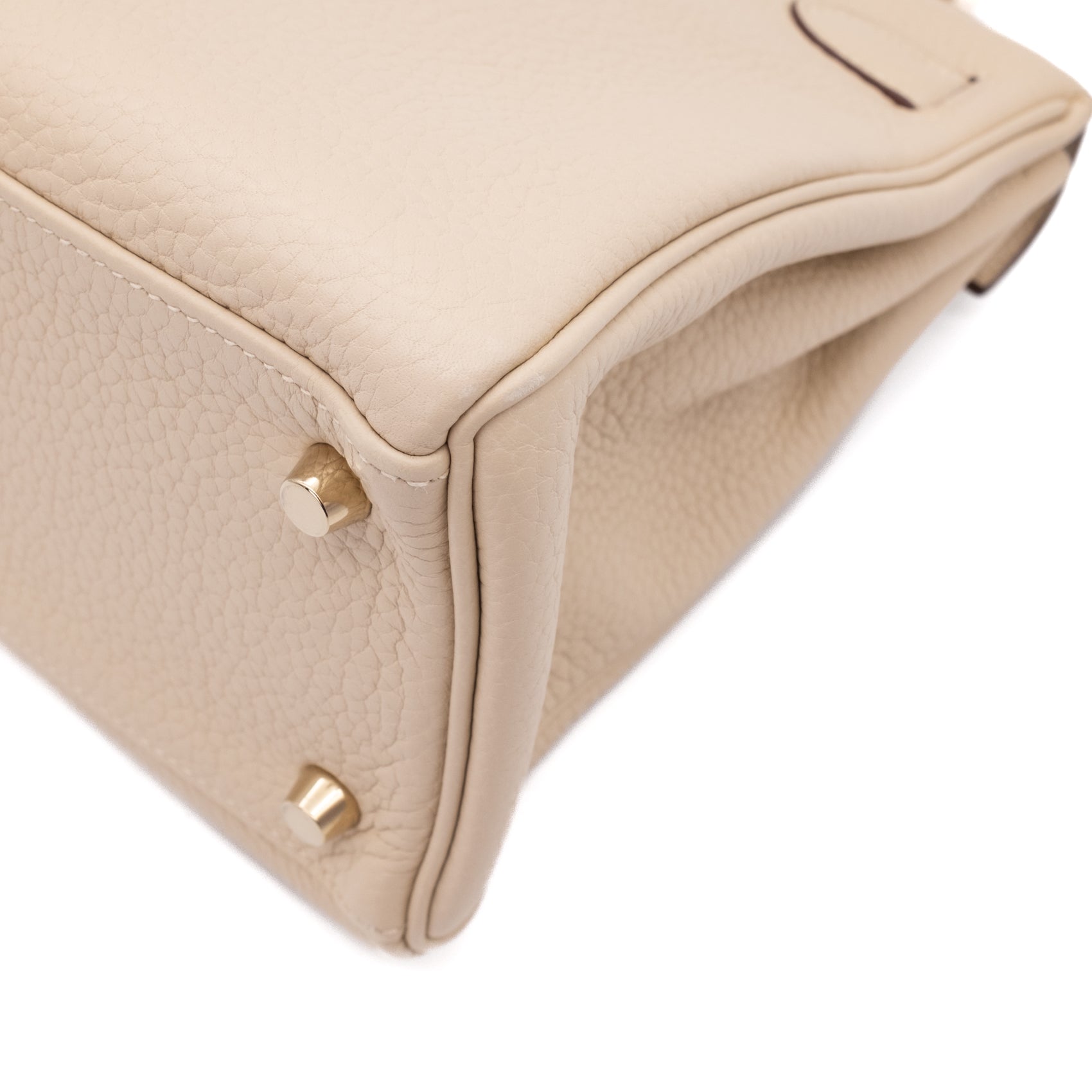 Hermès Kelly 28 Retourne Parchemin Taurillon Clemence GHW