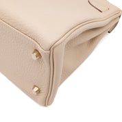 Hermès Kelly 28 Retourne Parchemin Taurillon Clemence GHW