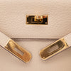 Hermès Kelly 28 Retourne Parchemin Taurillon Clemence GHW