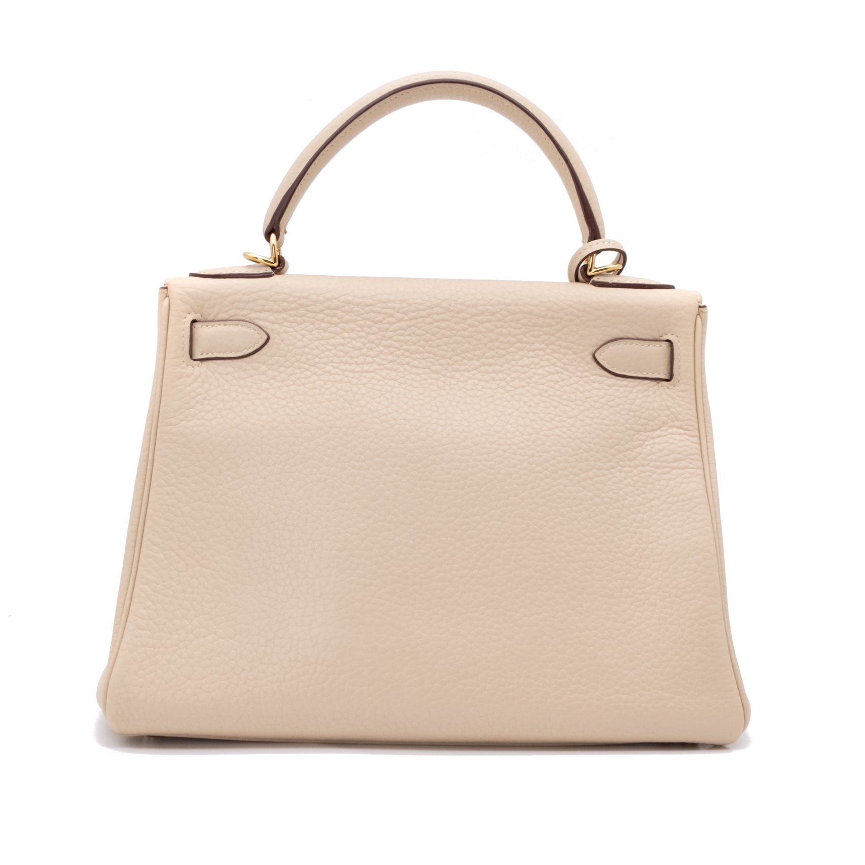 Hermès Kelly 28 Retourne Parchemin Taurillon Clemence GHW