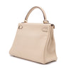 Hermès Kelly 28 Retourne Parchemin Taurillon Clemence GHW