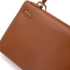 Hermès Kelly 28 Sellier Courchevel Gold Gold GHW