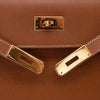 Hermès Kelly 28 Sellier Courchevel Gold Gold GHW