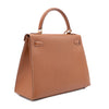Hermès Kelly 28 Sellier Courchevel Gold Gold GHW