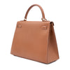 Hermès Kelly 28 Sellier Courchevel Gold Gold GHW